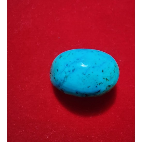 Natural Firoza Stone / Turquoise Stone Lab Certified 18.55 Ratti / 16.7 Carat Gemstone,Natural Firoza Stone (Tibet ,Nepal Mines) Natural Firoza Stone / Turquoise Stone Lab Certified 18.55 Ratti / 16.7 Carat Gemstone,Natural Firoza Stone (Tibet ,Nepal Mines)